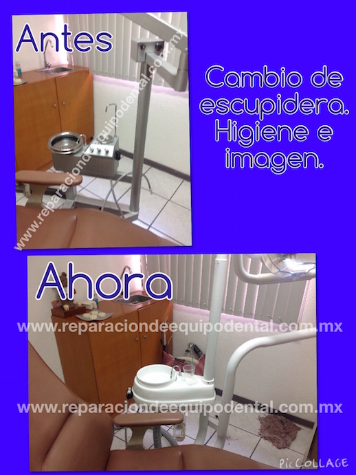 Partes de equipo dental médico