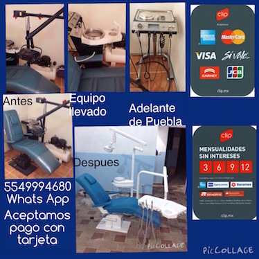 Equipo dental reparado